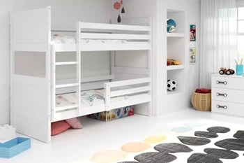 Poschodová posteľ RICO 90X200, biela