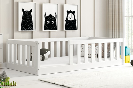 Detská jednoposchodová posteľ 90x190 - Bella Sima biela