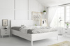Spálňová posteľ 160x200 - Continental white so zdvíhacím rámom