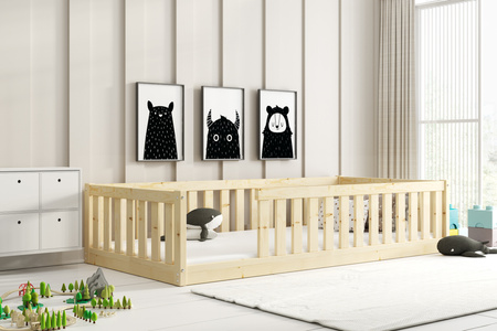 Detská jednoposchodová posteľ 90x190 - Bella Sima borovica