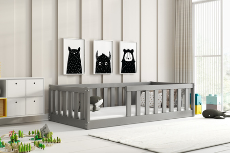 Jednolôžková posteľ Bella Sima 80X160, grafit